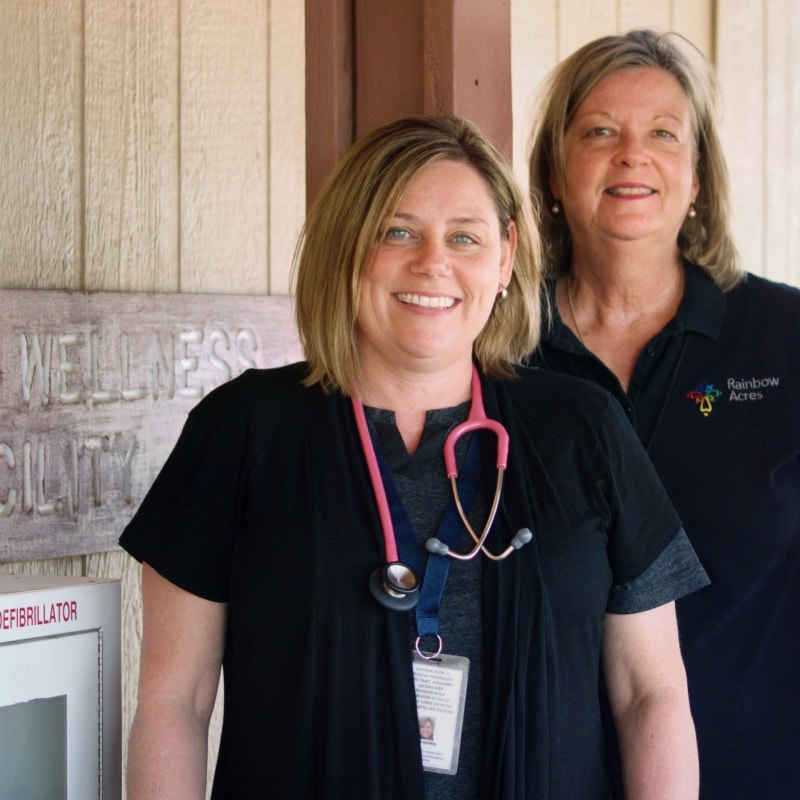 Medical staff helps ensure health and wellness